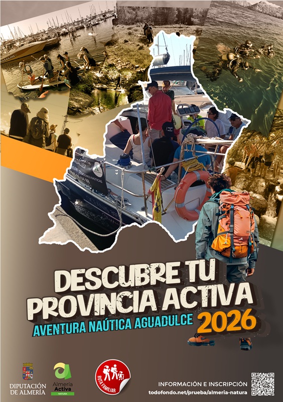 Descubre tu provincia Activa 2026. Aventura Náutica Aguadulce 27-06-26